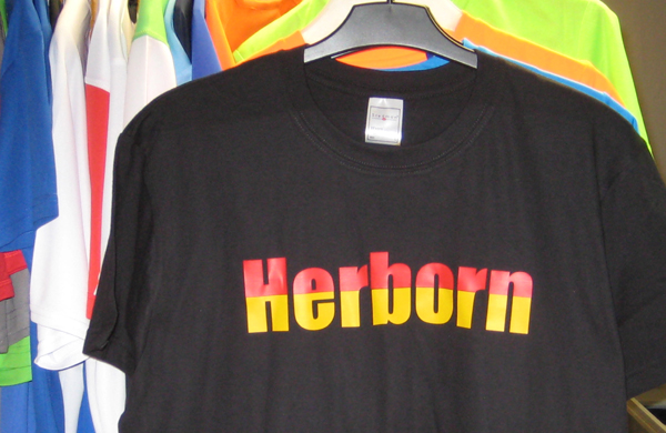 Herborn-Shirt in deutschen Farben